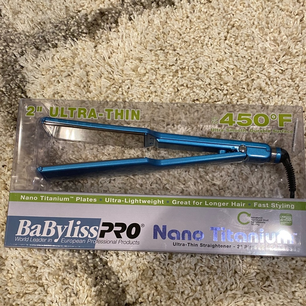 BabyBliss Pro Nano Titanium Straightener